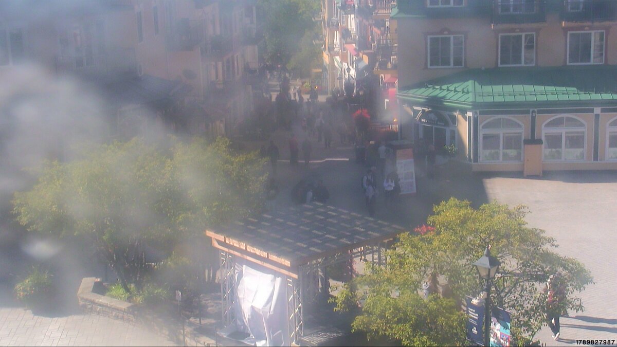 Webcam Tremblant: Place Sr-Bernard