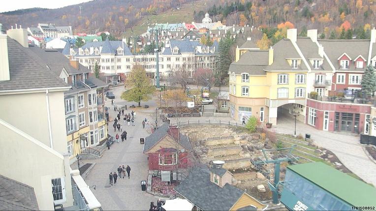 Webcam Tremblant: Place des Voyageurs
