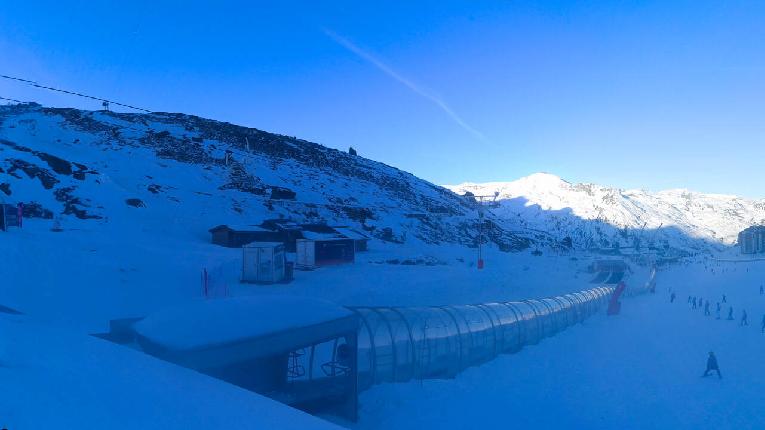 Webcam Val Thorens: Rond point des pistes