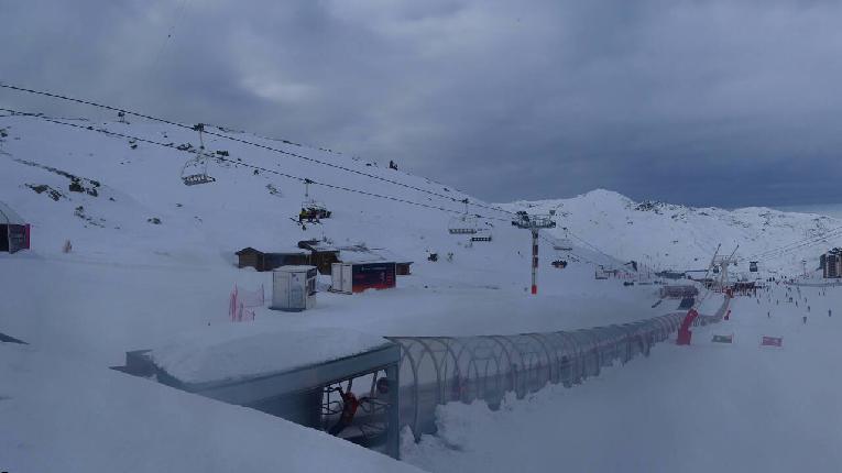 Webcam Val Thorens: Rond point des pistes
