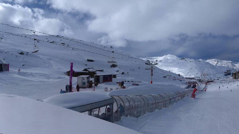 Webcam Val Thorens: Rond point des pistes