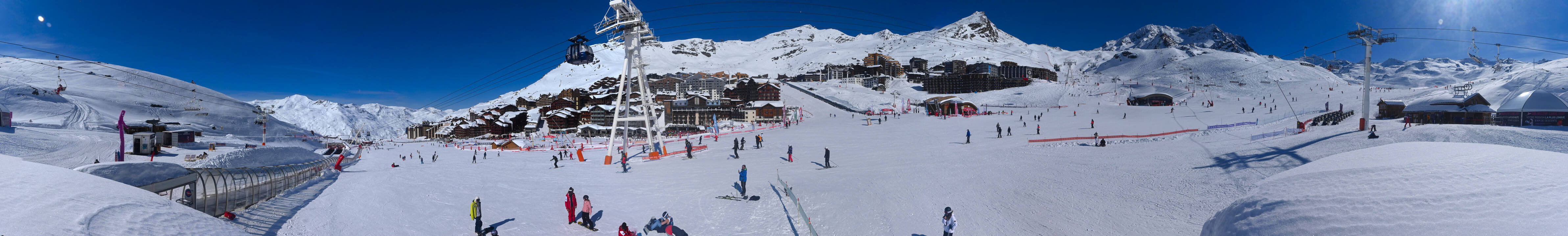Webcam Val Thorens: Rond point des pistes