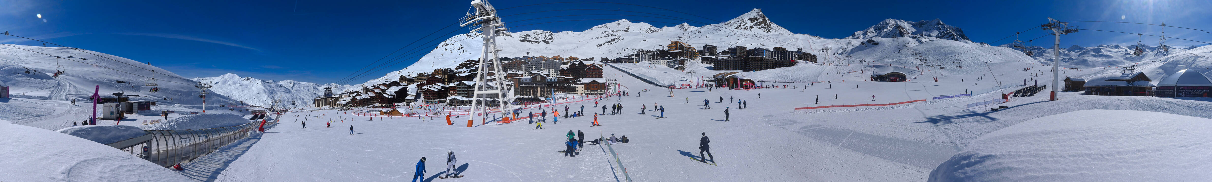 Webcam Val Thorens: Rond point des pistes