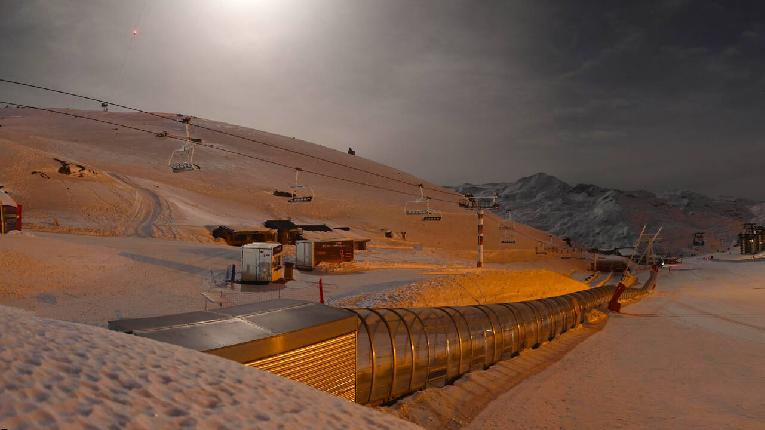 Webcam Val Thorens: Rond point des pistes