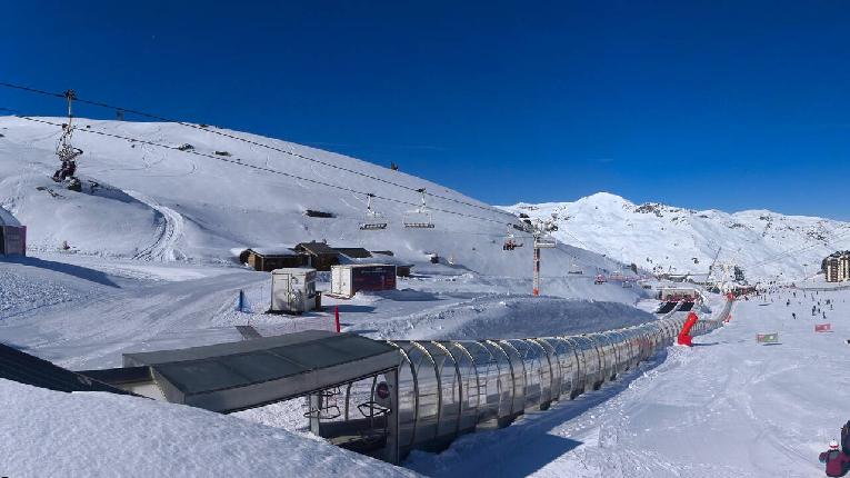 Webcam Val Thorens: Rond point des pistes