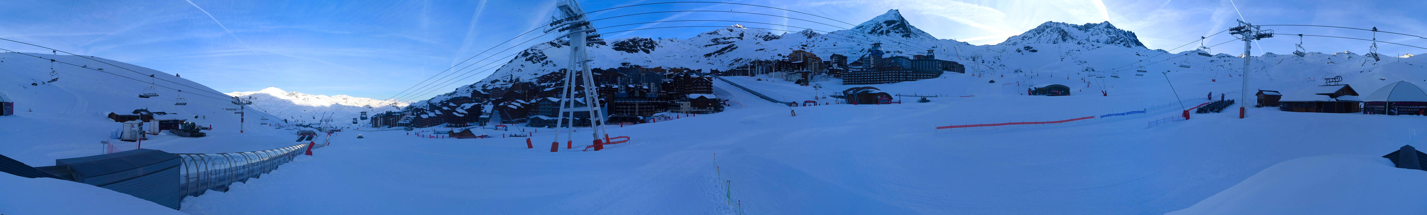 Webcam Val Thorens: Rond point des pistes