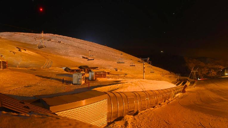 Webcam Val Thorens: Rond point des pistes