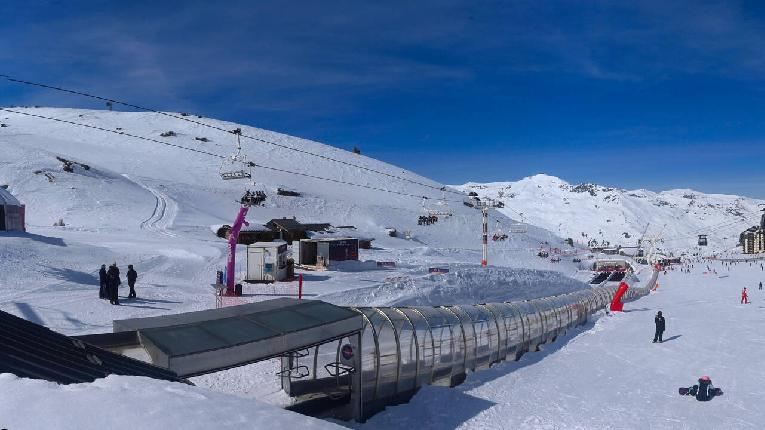 Webcam Val Thorens: Rond point des pistes