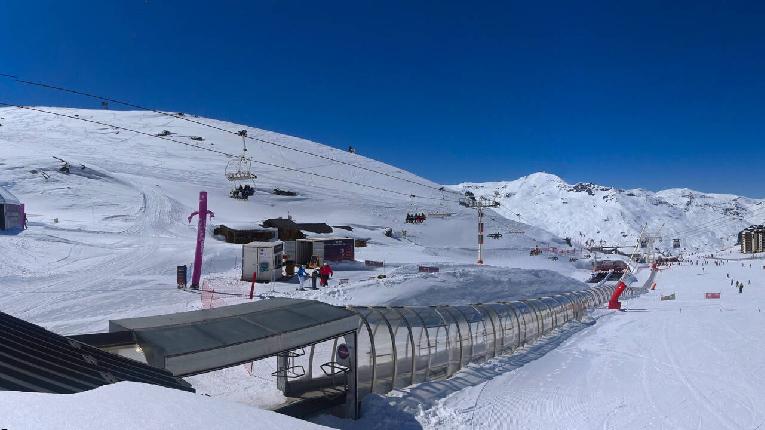 Webcam Val Thorens: Rond point des pistes