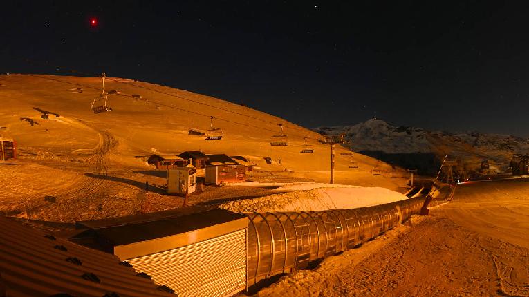 Webcam Val Thorens: Rond point des pistes