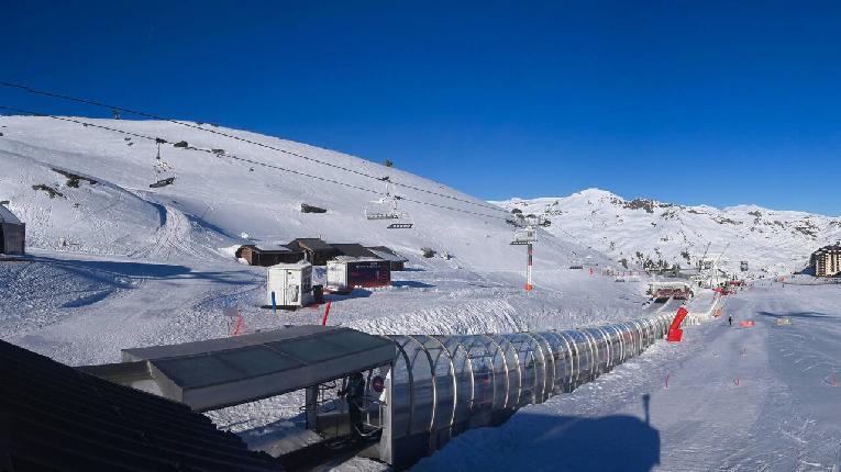 Webcam Val Thorens: Rond point des pistes