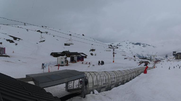 Webcam Val Thorens: Rond point des pistes
