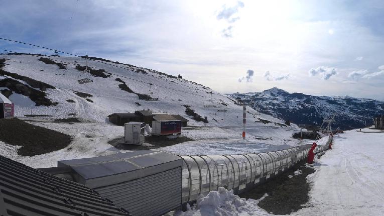 Webcam Val Thorens: Rond point des pistes