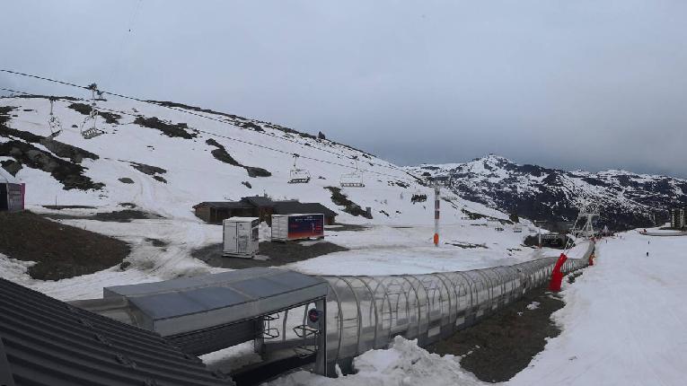Webcam Val Thorens: Rond point des pistes