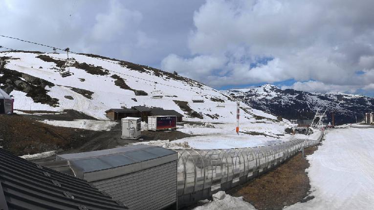Webcam Val Thorens: Rond point des pistes
