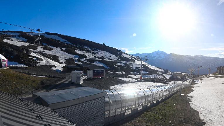 Webcam Val Thorens: Rond point des pistes