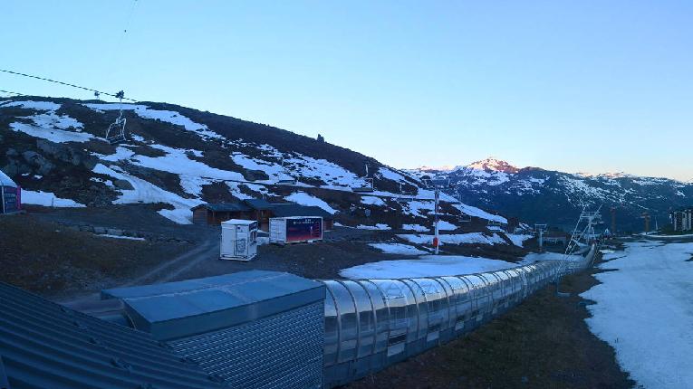 Webcam Val Thorens: Rond point des pistes
