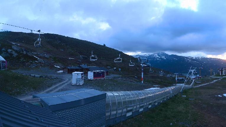Webcam Val Thorens: Rond point des pistes