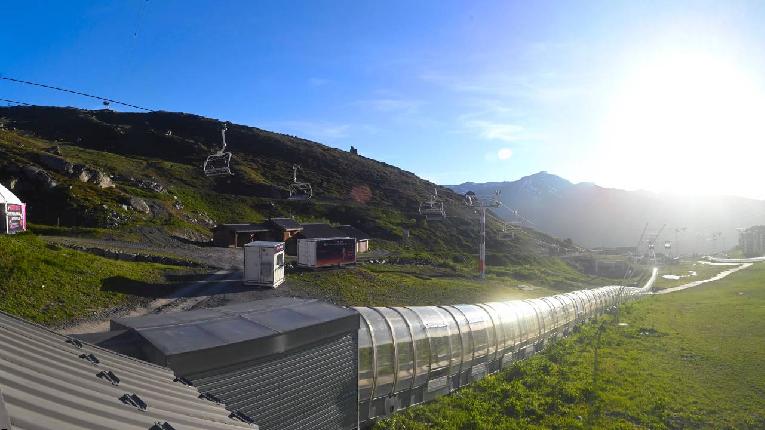 Webcam Val Thorens: Rond point des pistes
