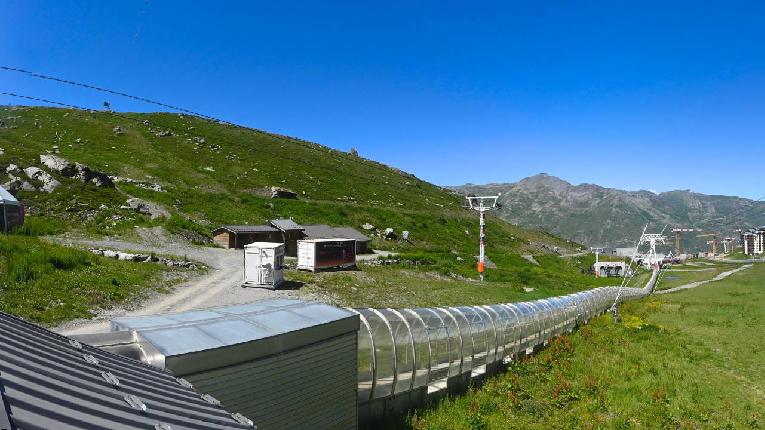 Webcam Val Thorens: Rond point des pistes