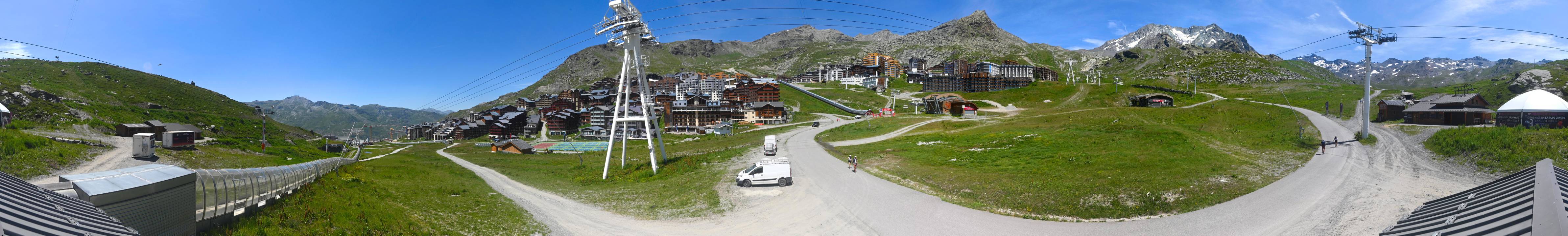 Webcam Val Thorens: Rond point des pistes