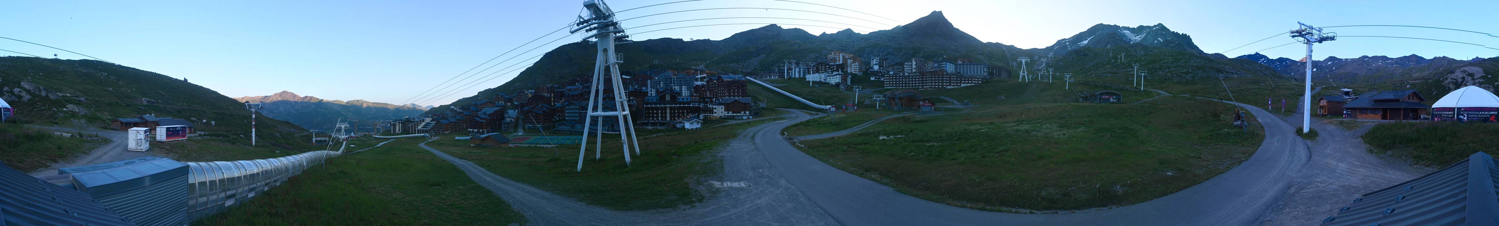 Webcam Val Thorens: Rond point des pistes