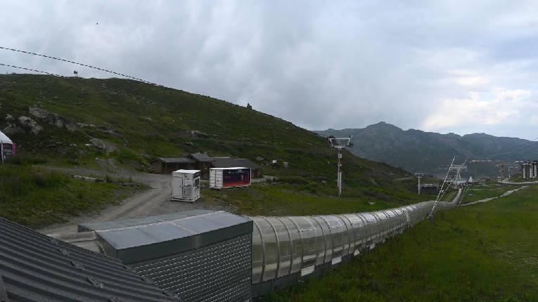 Webcam Val Thorens: Rond point des pistes