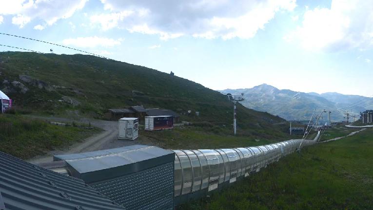 Webcam Val Thorens: Rond point des pistes