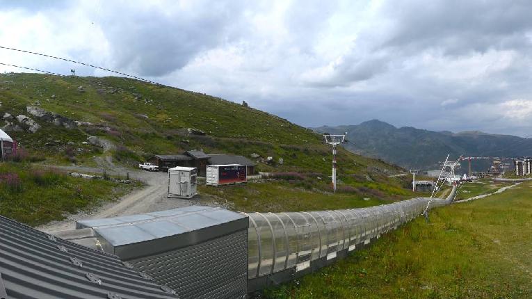 Webcam Val Thorens: Rond point des pistes