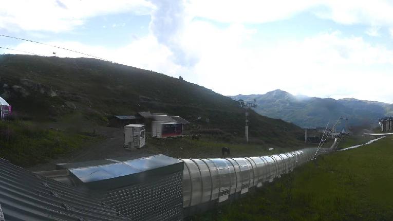 Webcam Val Thorens: Rond point des pistes