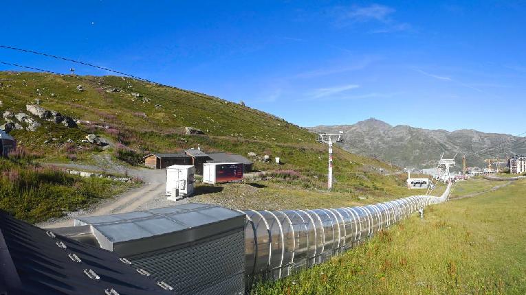 Webcam Val Thorens: Rond point des pistes