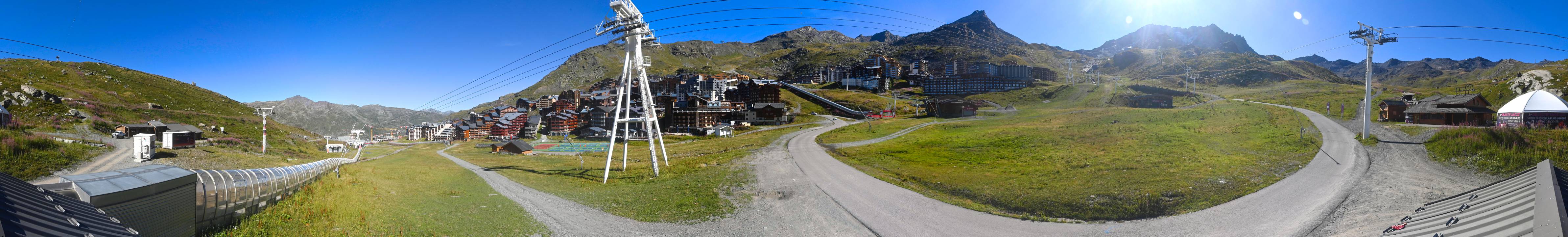 Webcam Val Thorens: Rond point des pistes