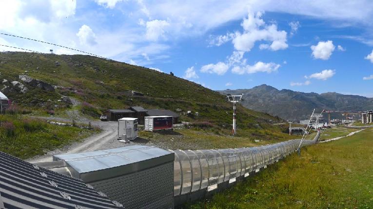 Webcam Val Thorens: Rond point des pistes