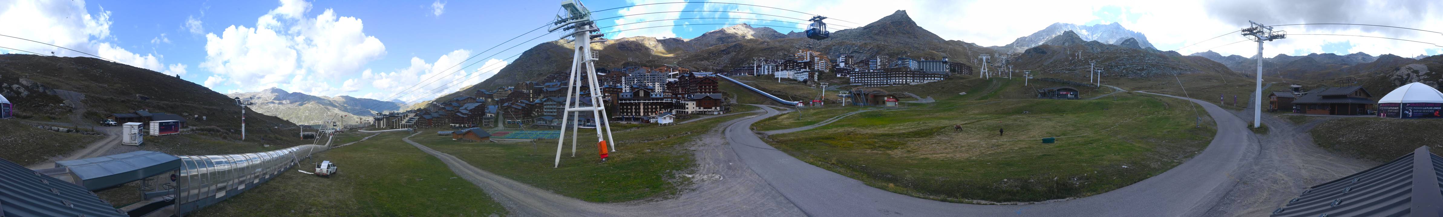Webcam Val Thorens: Rond point des pistes