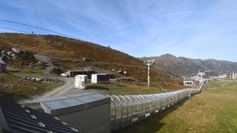 Webcam Val Thorens: Rond point des pistes