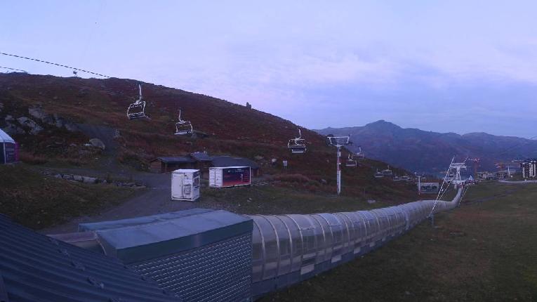 Webcam Val Thorens: Rond point des pistes