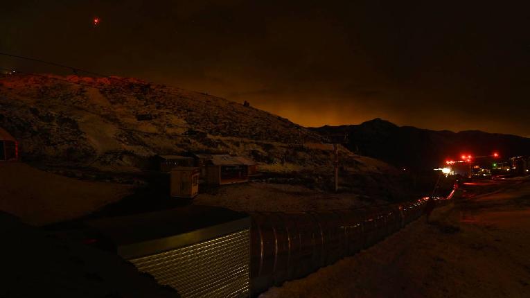 Webcam Val Thorens: Rond point des pistes
