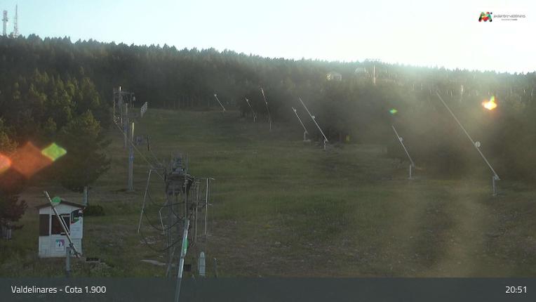 Webcam Valdelinares: Cota 1900 Pistas