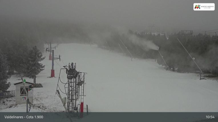 Webcam Valdelinares: Cota 1900 Pistas