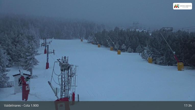 Webcam Valdelinares: Cota 1900 Pistas