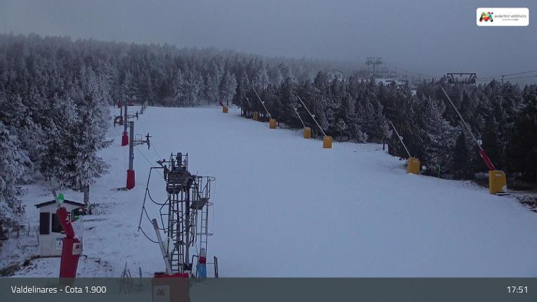 Webcam Valdelinares: Cota 1900 Pistas