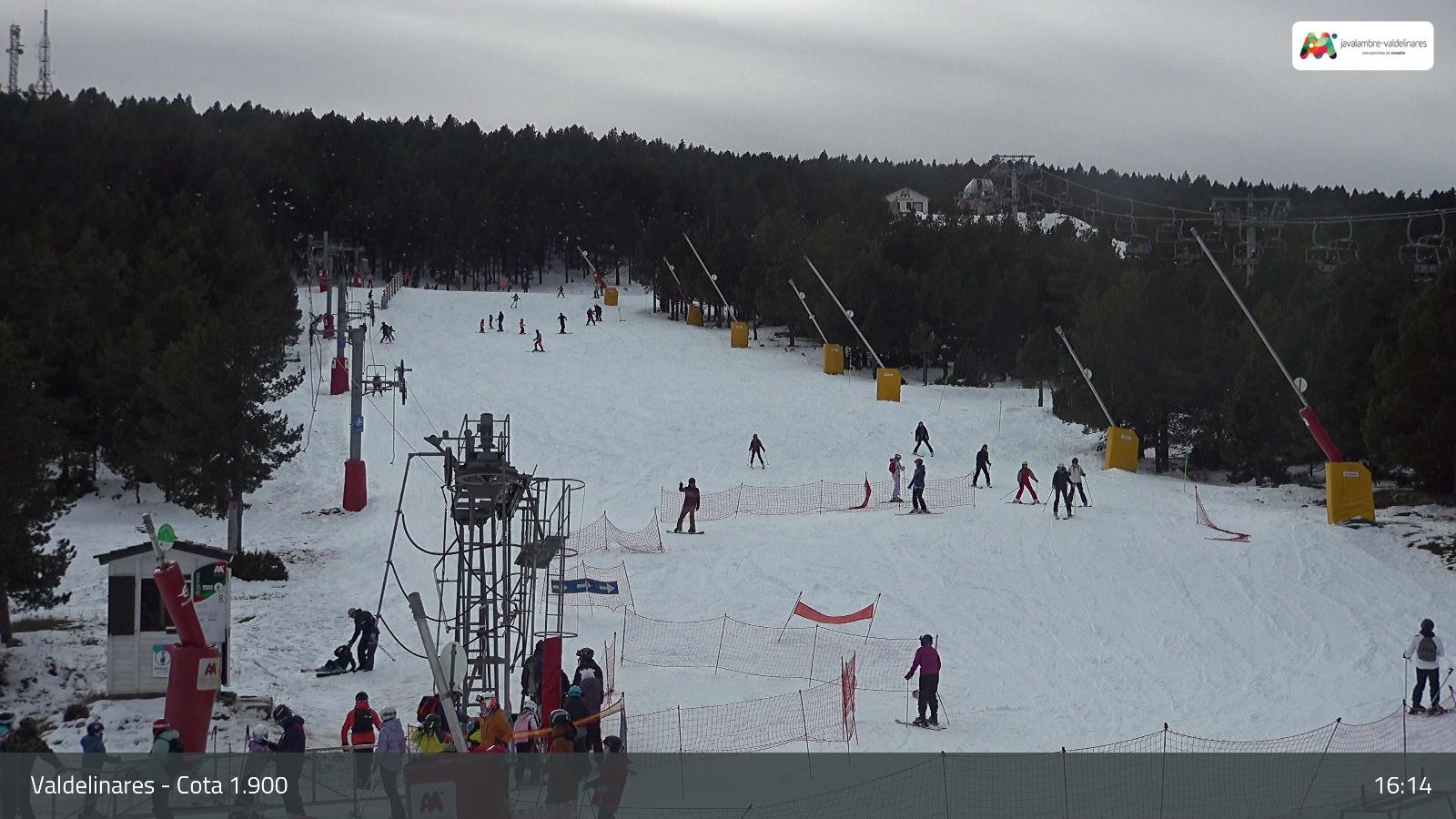 Webcam Valdelinares: Cota 1900 Pistas