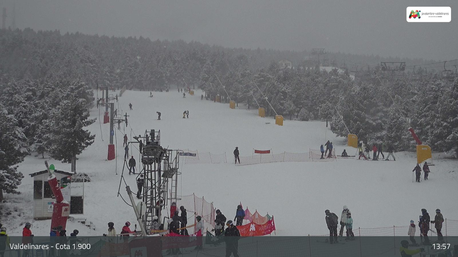 Webcam Valdelinares: Cota 1900 Pistas