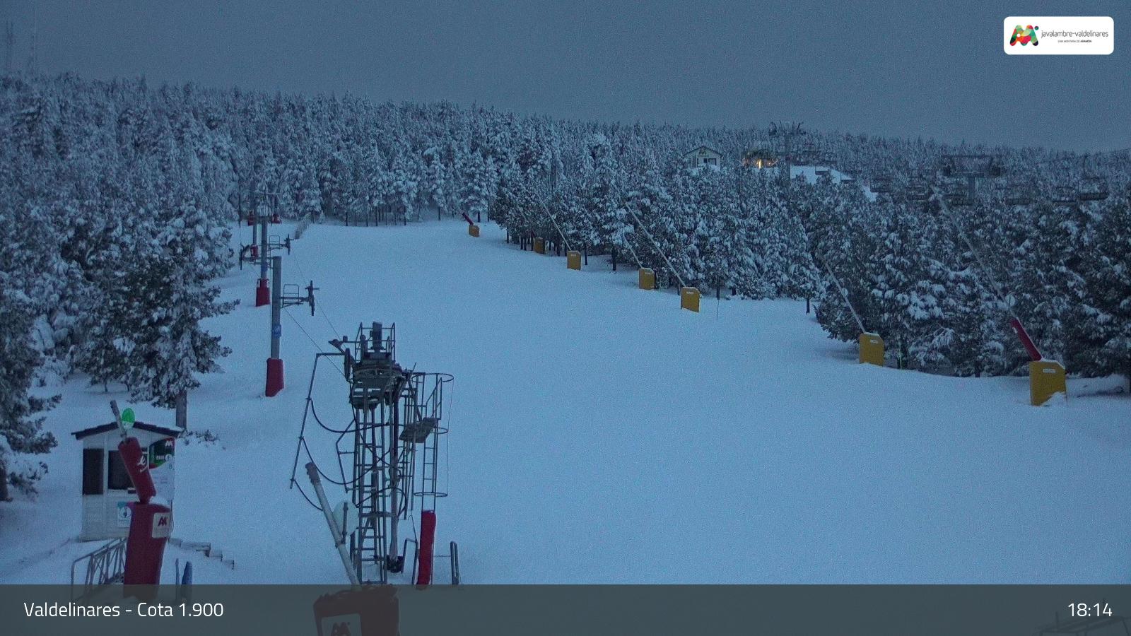 Webcam Valdelinares: Cota 1900 Pistas