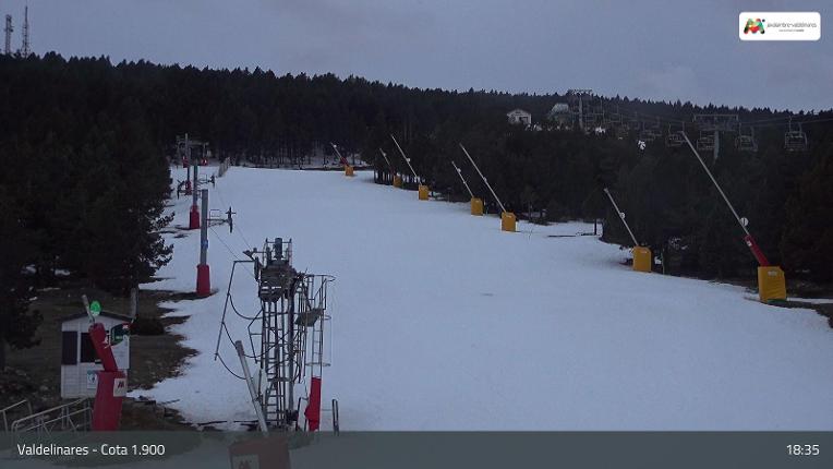 Webcam Valdelinares: Cota 1900 Pistas