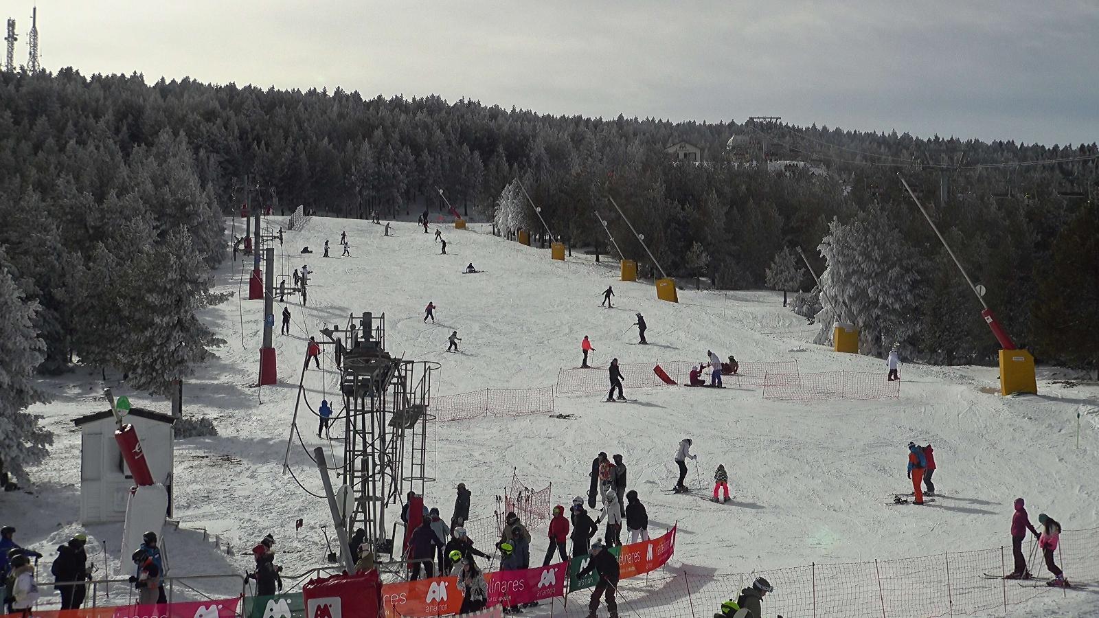 Webcam Valdelinares: Cota 1900 Pistas