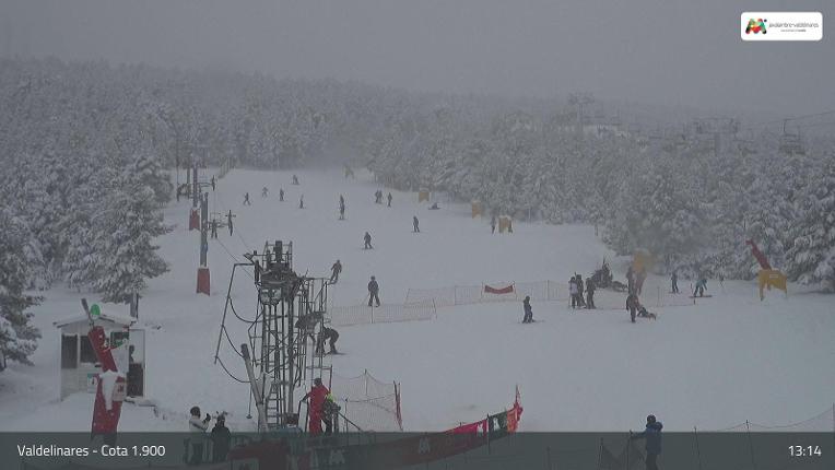 Webcam Valdelinares: Cota 1900 Pistas