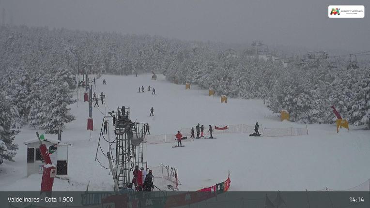Webcam Valdelinares: Cota 1900 Pistas