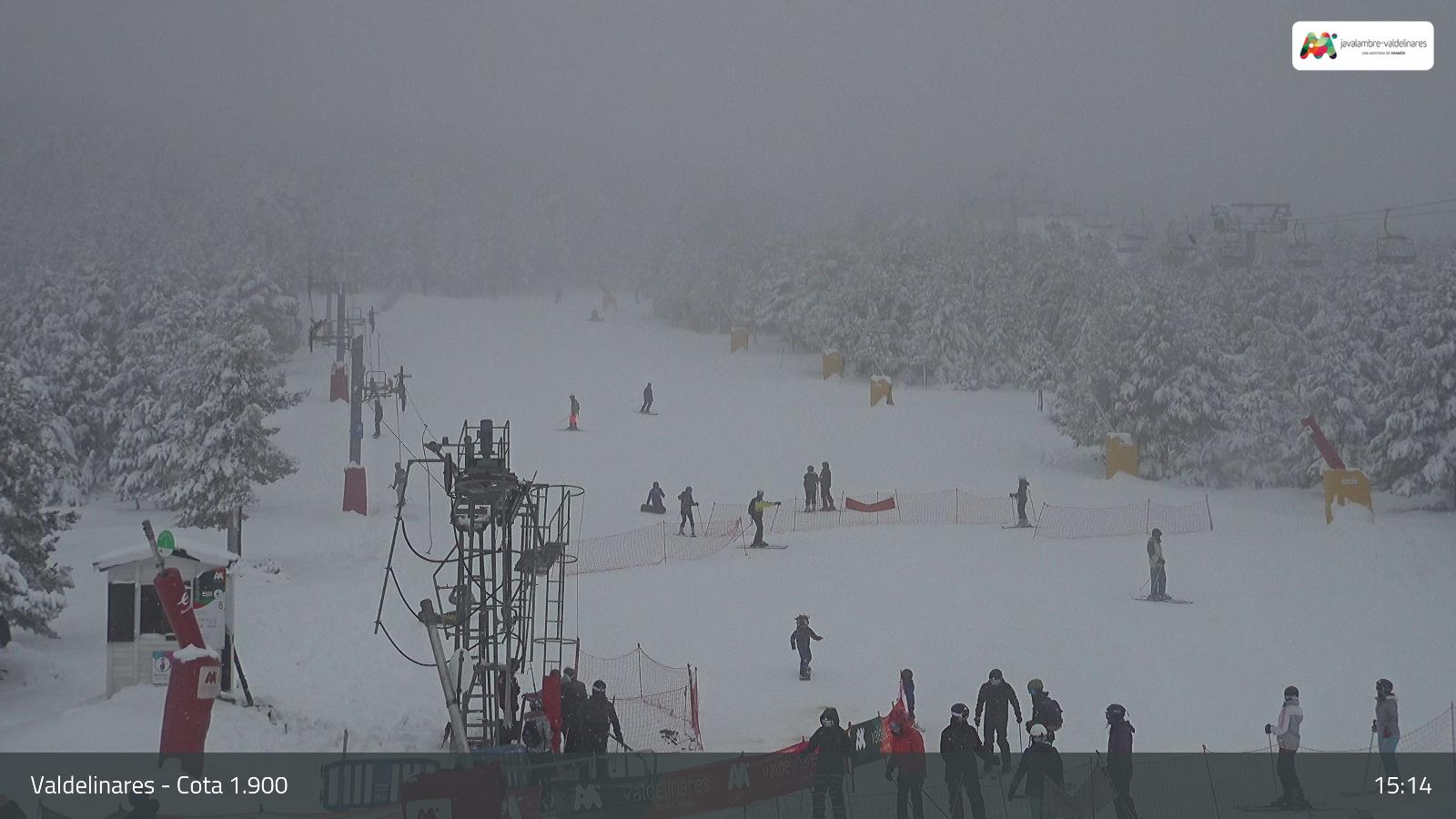 Webcam Valdelinares: Cota 1900 Pistas