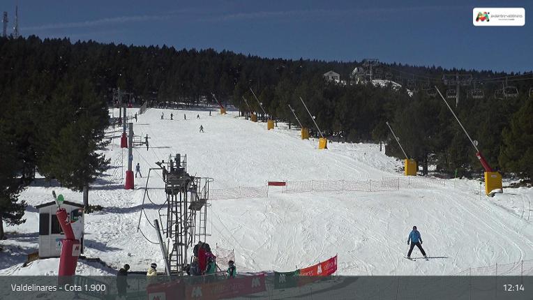 Webcam Valdelinares: Cota 1900 Pistas